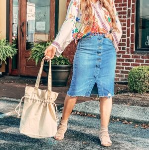 Ivory Sand Drawstring